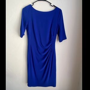Chaps royal blue dress